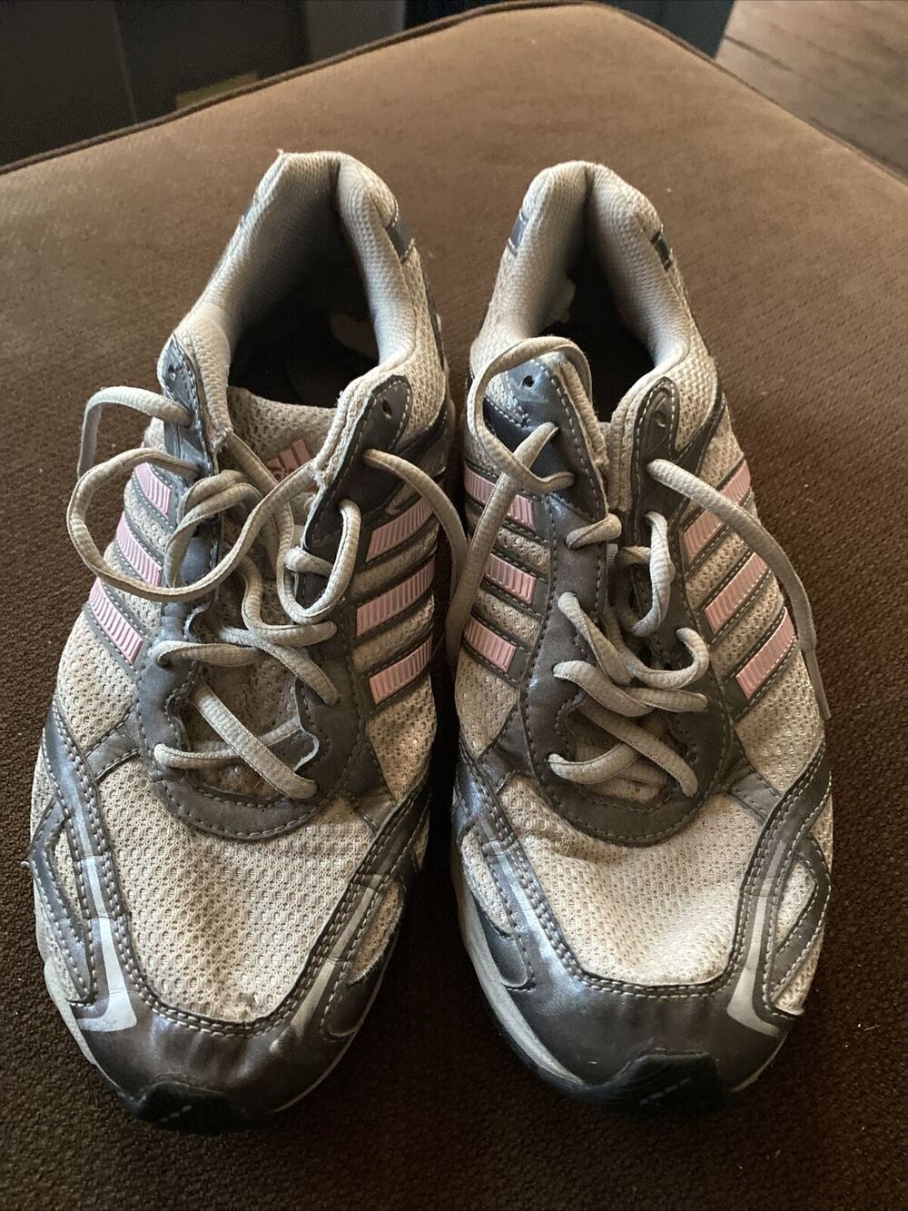 adidas adiprene Trail Running Shoes Womens Size 8.5 PYV702001 Pink Grey Gray